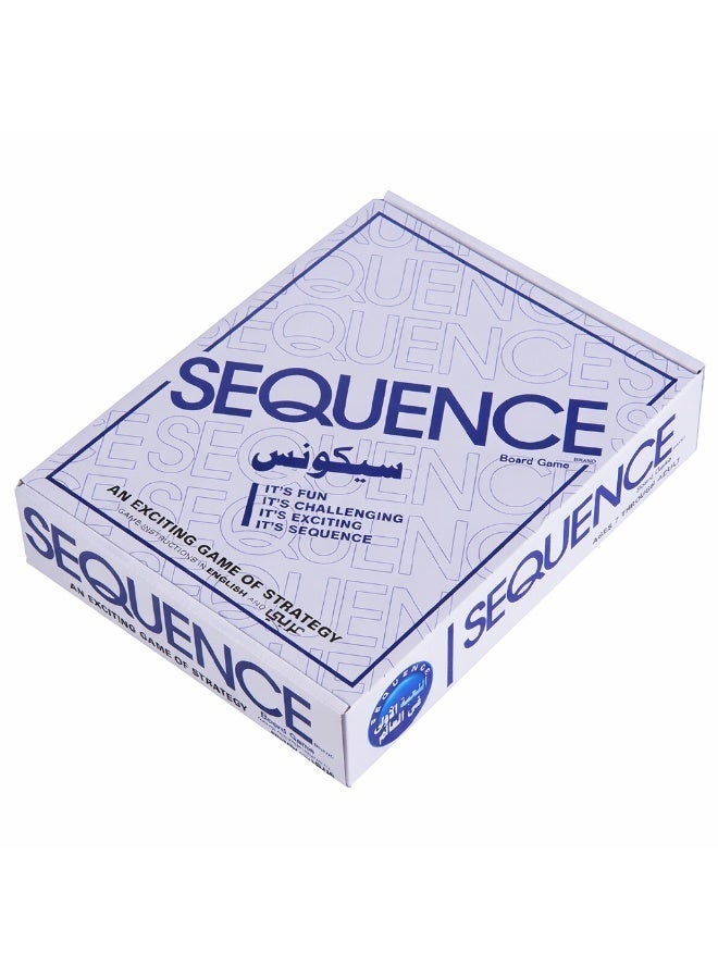 سيكوانس لعبة التحدي سيكونز (Sequence) - الحجم الكبير للعائلة والأصدقاء - Image 2